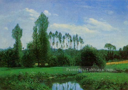 Vue près de Rouelles Claude Monet Peintures à l'huile